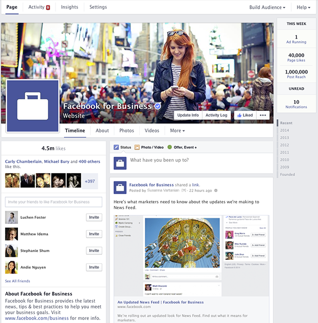 New Facebook Page Design Focuses On Newsfeed Nueta Ventures